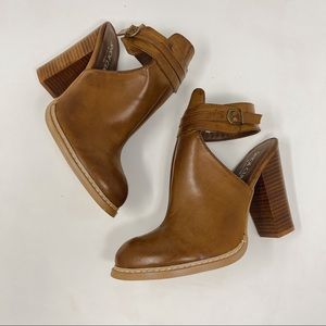 Nasty Gal | Tan Leather Booties